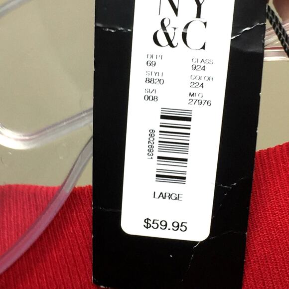 New York Company Gabrielle Union ICON Off Shoulder Sweater Top Large - Picture 4 of 5